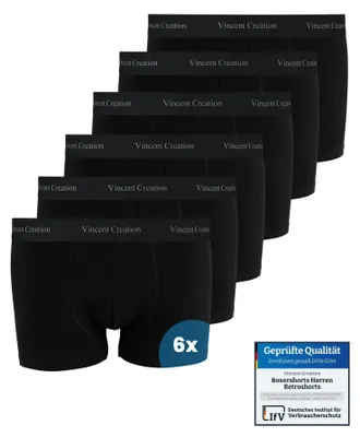 Imagen del producto de Solidchoice - Paquete de 6 calzoncillos tipo bóxer para hombre