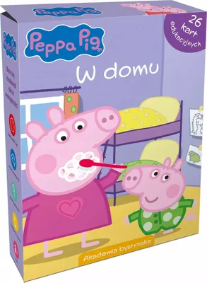 Produktbild von Świnka Peppa. W Domu. Akademia Bystrzaka Wyd. 2