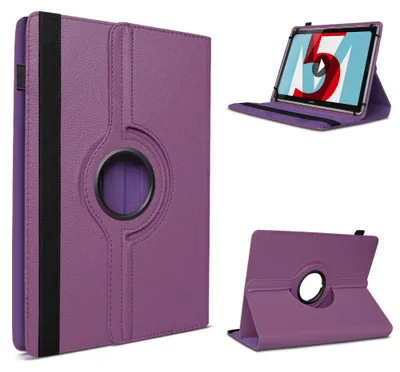 Produktbild von Tablet Hülle für AWOW P11 Tasche Schutzhülle Case 360 Grad Drehbar Klapp CoverFarbe 360 Uni:Lila