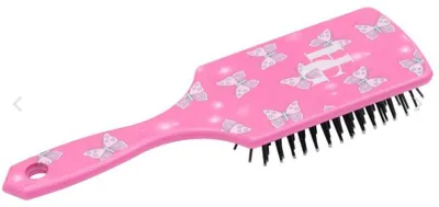 Produktbild von Horse Guard Kids Mähnen- und Schweifbürste Phlox Pink mit Schmetterlingen