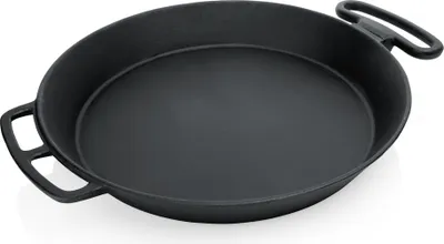 Produktbild von Riesenpfanne / Jahrmarktpfanne, Gusseisen, Ø 65-80 cm, Rundgriff : Riesenpfanne Rundgriff, Ø 65 cm Variante: Riesenpfanne Rundgriff, Ø 65 cm