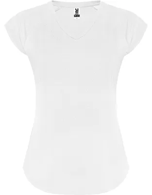 Immagine prodotto di Roly Sport - Maglietta con scollo a V "Avus" da donna LT3020 (S) (bianca)