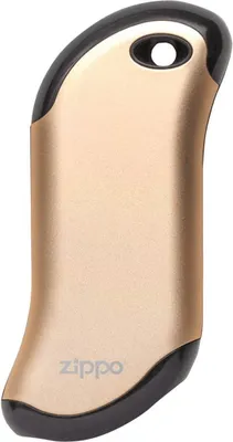 Zdjęcie produktu dla Ogrzewacz do rąk, wielokrotnego ładowania, ZIPPO HeatBank® 9s, złoty, z funkcją power banku dla urządzeń USB, do 9 godzin ciepła