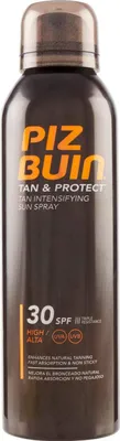 Produktbild von Piz Buin Tan & Protect, Sonnenschutzspray, Körper, Spray, Feuchtigkeitsspendend, Schutz, Jeder Hauttyp, 150 ml