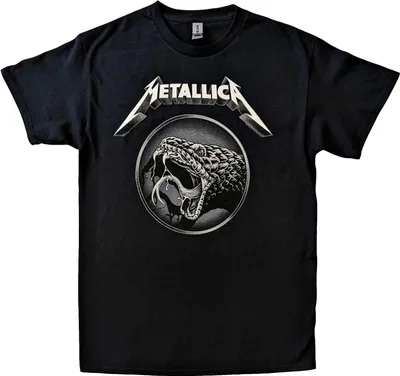 Obrázek produktu pro Metallica - Tričko "Black Album" pro muže/dámy Uni RO5428 (L) (Black)