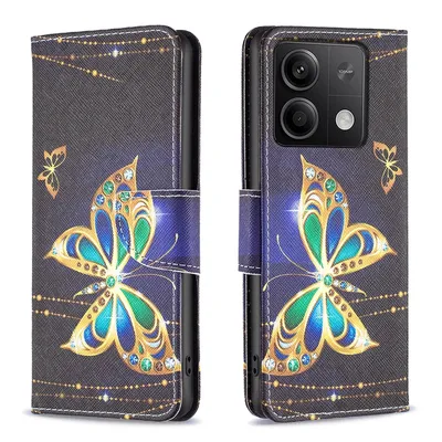 Immagine prodotto di Per Xiaomi Redmi Note 13 Custodia per cellulare in Pelle finta Motivo 4 Custodia Protezione