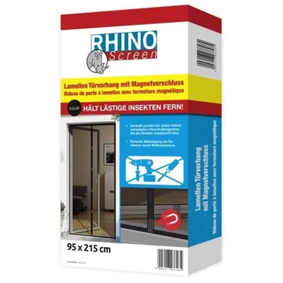 Zdjęcie produktu dla Windhager 03798, Moskitiera, Czarny, 950 x 2150 mm