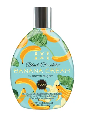 Produktbild von Brauner Zucker, schwarze Schokolade, Bananencreme, Bronzer, 400 ml