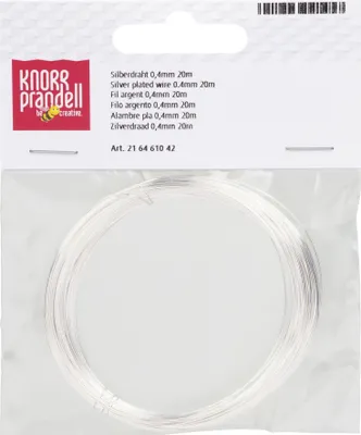 Produktbild von KNORR prandell 216461042 Silberdraht 20 m Ø 0,4 mm