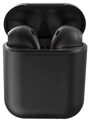 Immagine prodotto di Cuffie wireless i12 TWS InPods, Bluetooth 5.0, controllo touch, suono 3D, compatibili con Android e iPhone, colore nero