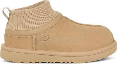 Produktbild von UGG Classic Ultra Stretch Cuff Slipper Mustard Seed (Kids) - EU 32.5