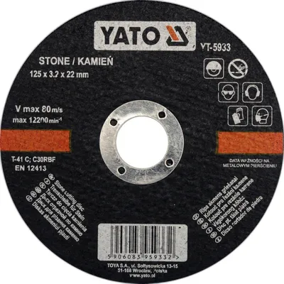 Produktbild von YATO Trennscheibe Winkelschleifer YT-5933 3,2mm 0.078g