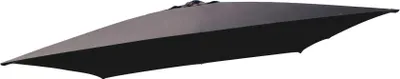 Immagine prodotto di Milani Home - telo ricambio per ombrellone palo laterale 3 x 4 m, poliestere e nylon, nero, per giardino e terrazzo