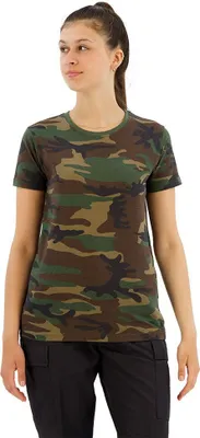 Obrázek produktu pro Dámské tričko Brandit Ladies T-Shirt woodland - XS