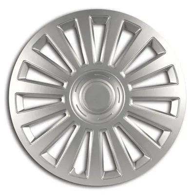 Obrázek produktu pro J&J Automotive | Poklice Luxury Stříbrná 15" 4ks