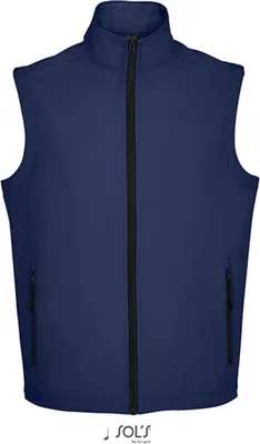 Image de SOLs 02887 | Hommes Race Bodywarmer Men Softshell - Imperméable - Couleur : French Navy - Taille : S