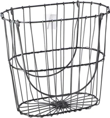 Produktbild von Keine Markentasche Jill, graues Metall, 24 x 13 x 22 cm | 4 Stück
