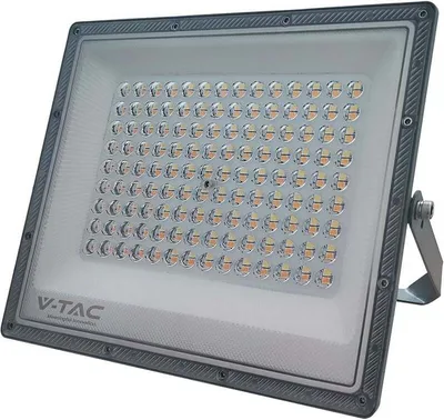 Image de Projecteur à LED V-TAC, VT-44050, EEK : F, 100 W, 8150 lm, CCT, IP65, gris