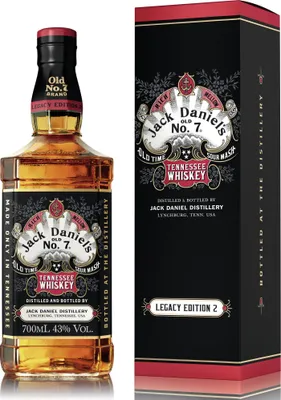 Produktbild von Jack Daniel's Legacy Edition 2 Tennessee Whiskey Limitierte Sonderedition in Geschenkpackung | 43 % vol | 0,7 l