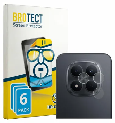 Produktbild von 6x Für Xiaomi Redmi Note 15 Pro 5G (NUR Kamera) Schutzfolie BROTECT Displayschutz Display Schutz Folie Klar Transparent