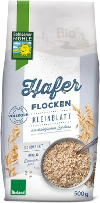 Produktbild von Bohlsener Mühle Haferflocken Kleinblatt -- 500g