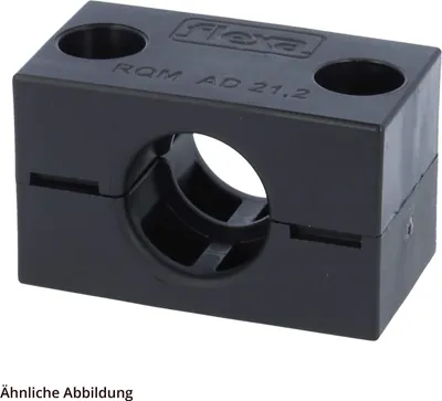 Productafbeelding van FLEXA FMSHS massieve slanghouder voor slang met een buitendiameter van 15,8 mm, geschikt voor golfslang met een diameter van 15,8 mm - 1 stuk