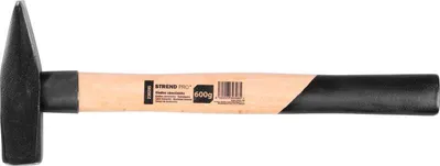Produktbild von Hammer Strend Pro HM100 600 g, Schlosserhammer, Holzgriff, Stiellänge 330mm