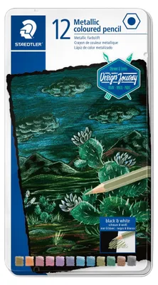 Produktbild von STAEDTLER Metallic-Buntstift Design Journey 12er Metalletui