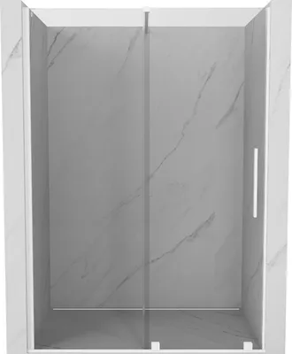 Obrázek produktu pro Mexen Velar posuvné sprchové dveře 160 cm, transparentní, bílé - 871-160-000-01-20