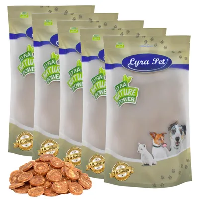 Produktbild von Hundesnack Hühnerchips fettarm leicht verdaulich Trainingssnack für Welpen & Senioren 5 kg
