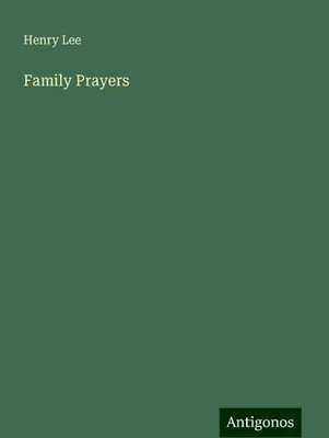 Produktbild von Family Prayers