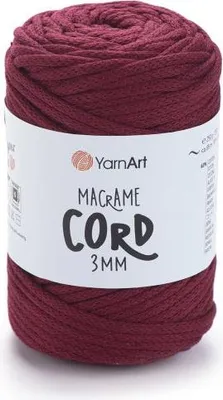 Zdjęcie produktu dla Yarn Art Macrame Cord 3 mm 85 m 781 Violet Sznurek