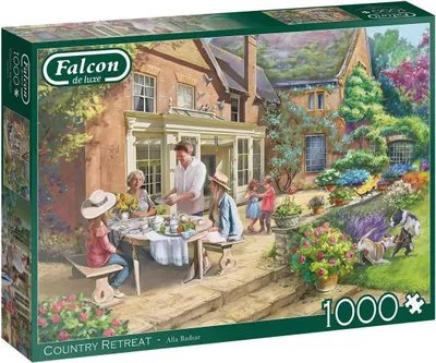 Obrázek produktu pro Falcon de luxe Country Retreat 1000pcs, 1000 kusů, Krajina, 12 rok/roky