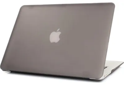 Produktbild von Mobigear Schutzhülle für MacBook Air 13 Zoll (2010-2019), Hartschalenhülle, MacBook Case - Grau - Modell A1369 / A1466