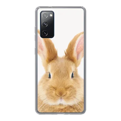 Produktbild von MuchoWow® Handyhülle Schutzhülle Hülle für Samsung Galaxy S20 FE Kinder - Kaninchen - Kind - Mädchen - Jungen Silikon Softcase Handy Hülle - Abdeckung