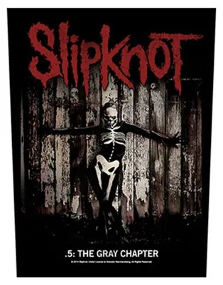 Obrázok produktu pre Slipknot .5: The Gray Chapter Nášivka 36 x 30 cm