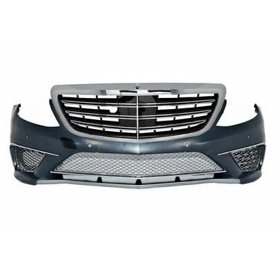 Produktbild von Stoßstange Kühlergrill Chrom für Mercedes S W222 13-06.17 3 Doppelstreifen Gitter.