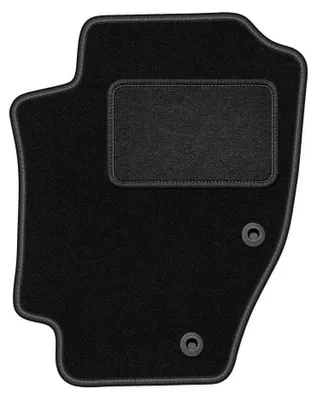 Immagine prodotto di Tappetino guidatore in moquette per Peugeot 307CC 2003-2008 (cabrio) – 1 pezzo, nero, su misura – Wielganizator LUX