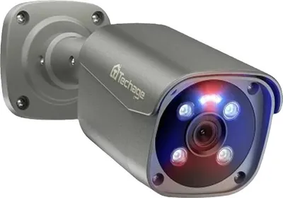Image de Caméra de surveillance, résolution 8MP, audio bidirectionnel, prise EU