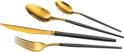 Produktbild von Besteckset 24-teilig gold/schwarz Amefa 1114DUAF11C40