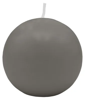 Produktbild von Kugelkerzen Grau Ø 60 mm, 16 Stück