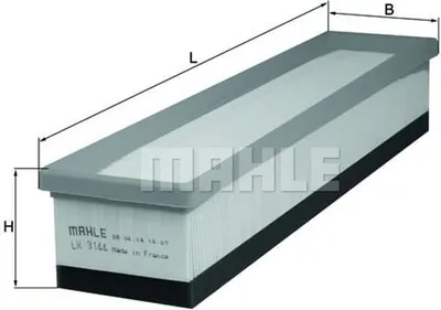 Produktbild von Luftfilter KNECHT LX 3144