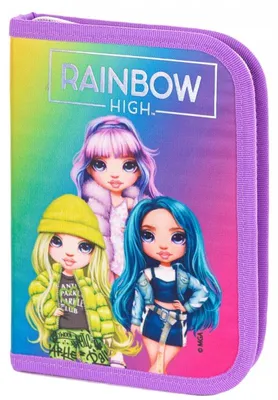 Produktbild von Astra Federtasche RAINBOW HIGH für Mädchen Rosa