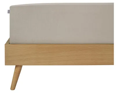 Produktbild von SCHIESSER Spannbettlaken Jessi | Einfarbig | Edeljersey | 100% Baumwolle | Weich & Atmungsaktiv | Rundumgummi | 100x200 cm (geeignet für Matratzen 90x200 cm bis 100x200 cm) | Helltaupe
