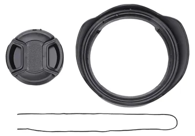 Image de Pare-soleil compatible avec le RF 24 mm F1.8 Reversible Shade Protector avec capuchon de 43 mm - Accessoires pour appareil photo