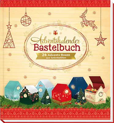 Produktbild von Trötsch Bastelbuch mit Bastelbögen Adventskalender zum Selbstgestalten und Verschenken