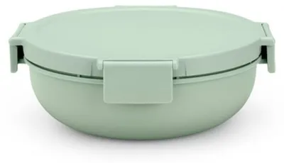Obrázok produktu pre Salátová miska Brabantia Make&Take 1006303, 1,3 l, vzduchotesné uzatvorenie, bez BPA, zelená