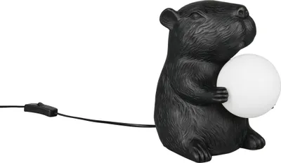 Immagine prodotto di Lampada da tavolo Reality CAPI nera, dimensioni 23x25x16 cm, nera
