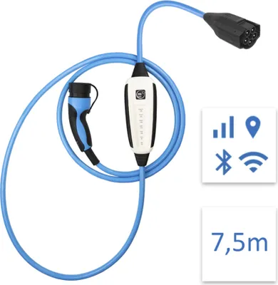 Produktbild von NRGkick 32A Pure GSM/GPS/SIM 7,5m WLAN