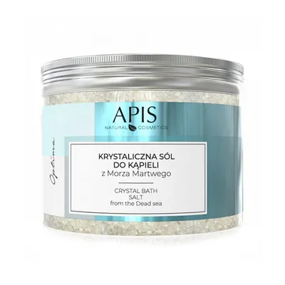 Imagen del producto de Apis Optima, Sal cristalina para el baño, del Mar Muerto, 500 g